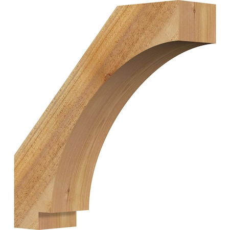 Ekena Millwork 4"W x 16"D x 16"H Imperial Rough Sawn Knee Brace, Western Red Cedar BRC04X16X16IMP00RWR